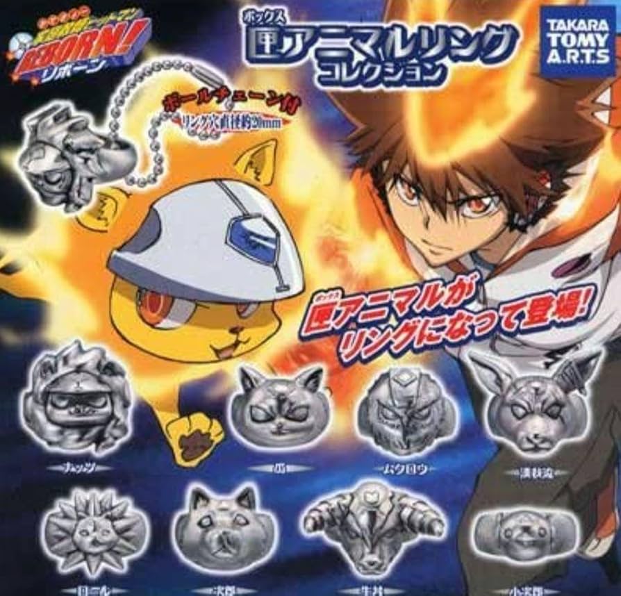 Amazon.co.jp: 家庭教師ヒットマンREBORN! 匣アニマルリング