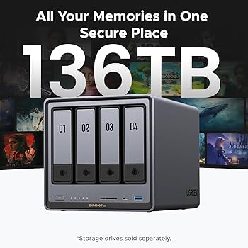 Amazon.com: UGREEN NASync DXP4800 Plus 4-Bay Desktop NAS,Network