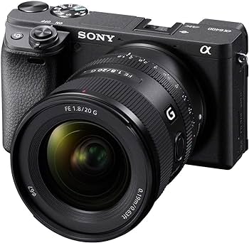 Sony FE 20 mm F1.8 G lente grande angular ultra-grande abertura
