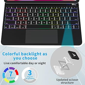 Amazon.com: Emoonland Magic Keyboard for iPad 13 Pro (M4), iPad