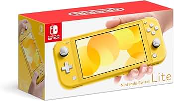Amazon.com: Nintendo Switch Lite Handheld Gaming Console - Yellow