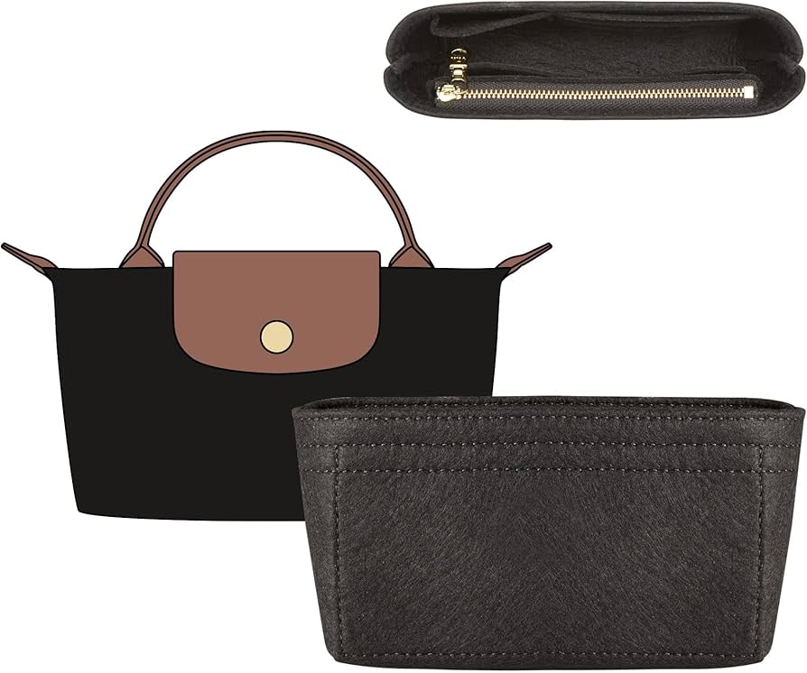 Amazon.com: Doxo Longchamp Mini Organizer Insert, Suitable for Le