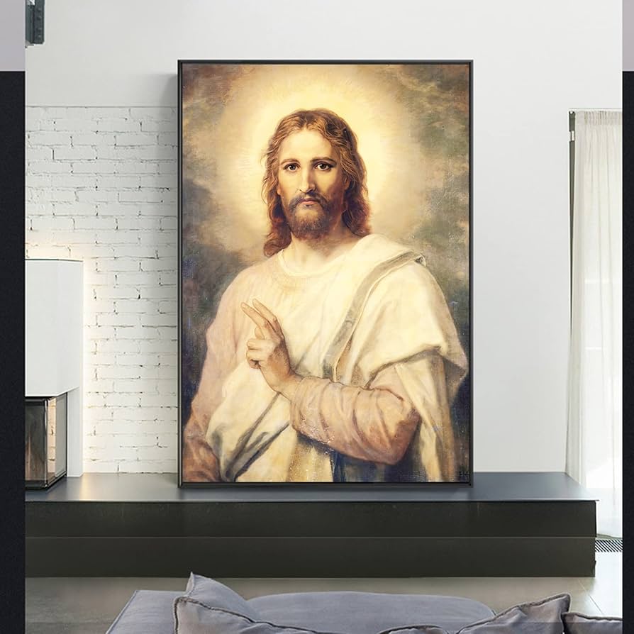 Amazon.co.jp: ハインリヒ・ホフマンポスター - イエス・キリスト 主の