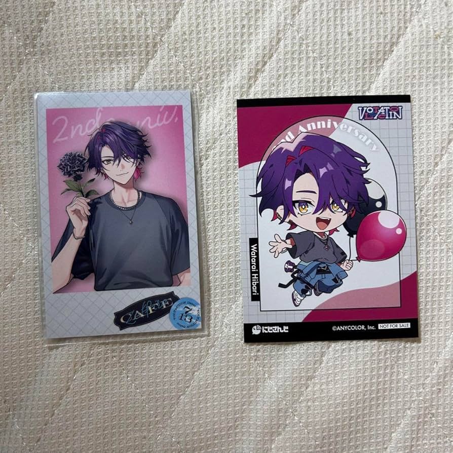 Amazon.co.jp: 渡会雲雀 チェキ風カード チェキ 2周年 特典 アニ ト