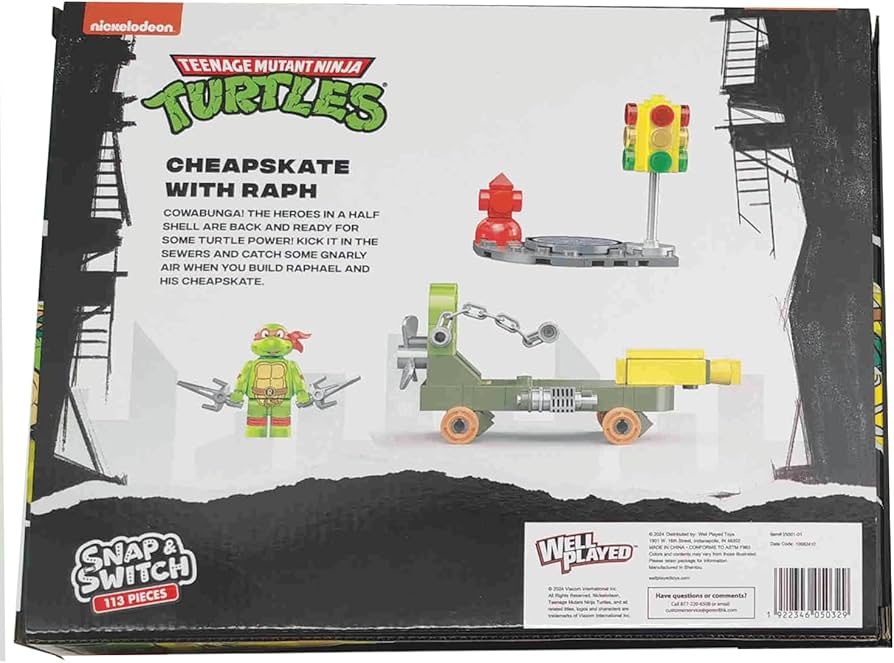 Amazon.com: Snap & Switch Teenage Mutant Ninja Turtles Cheapskate