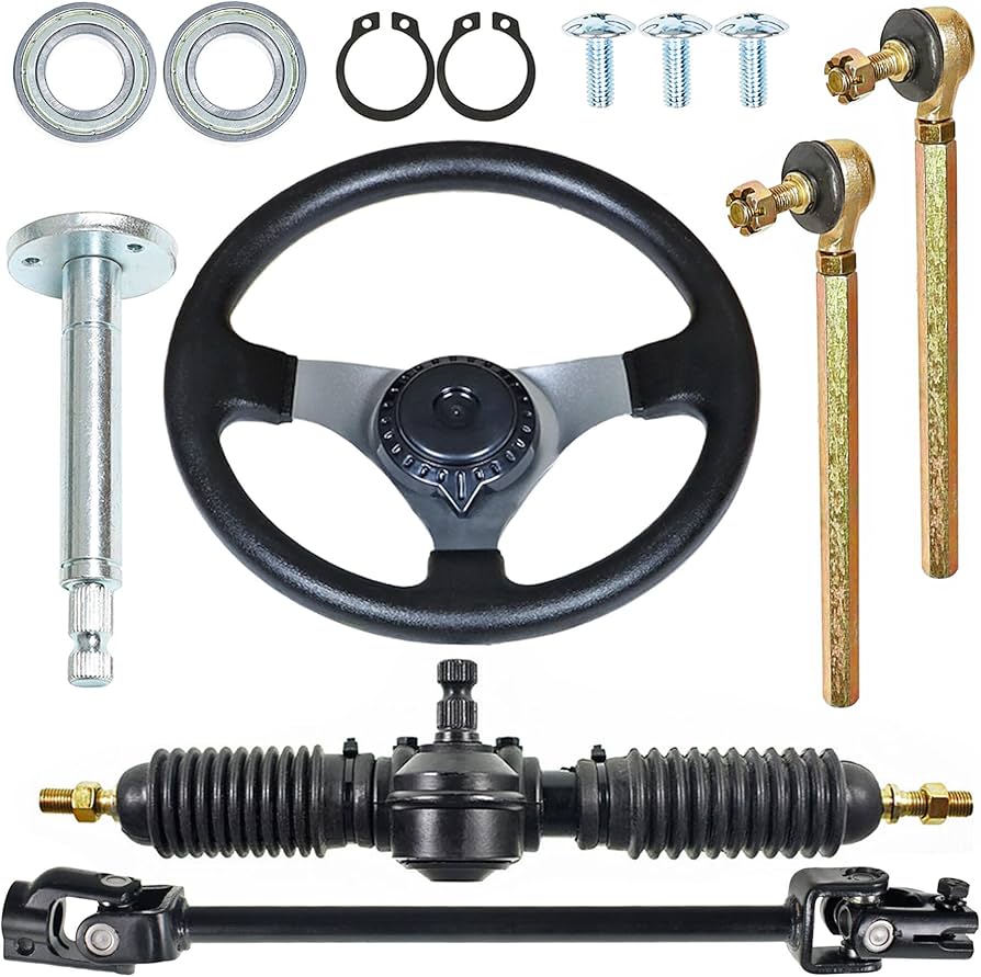 Amazon | GXYWADY 300mm ステアリングホイールスチールキット 320mm