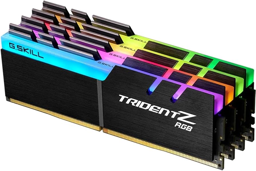 G.Skill F4-3200C16Q-32GTZR Trident Z RGB Series 32 GB (8 GB x 4