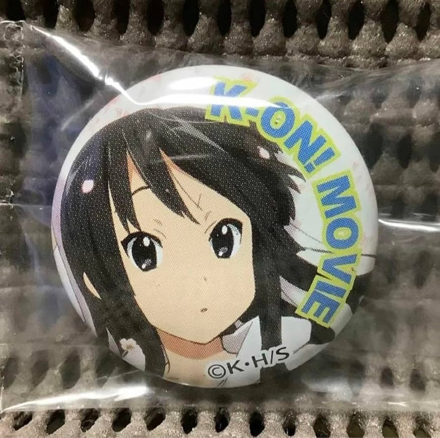 けいおん！】秋山澪 映画 けいおん！ Blu-ray DVD 特典 缶バッジ
