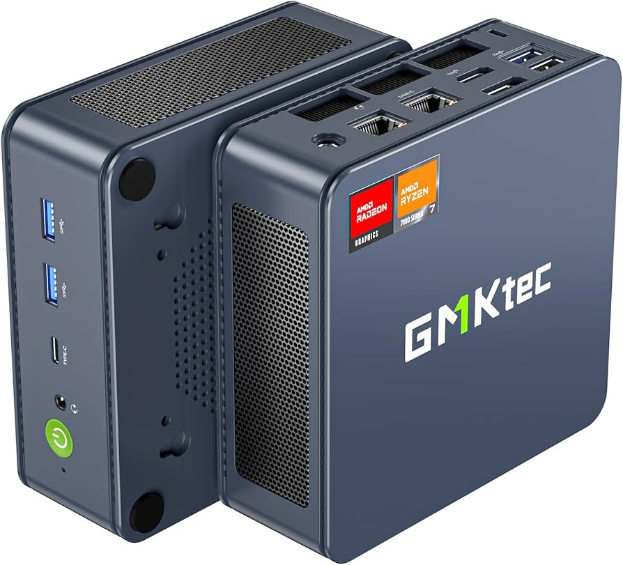 Amazon.com: GMKtec Mini PC Gaming, K6 AMD Ryzen 7 7840HS Dual NIC