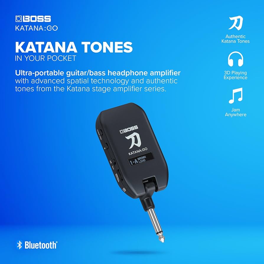Amazon.com: BOSS KATANA:GO | Personal Headphone Amplifier for
