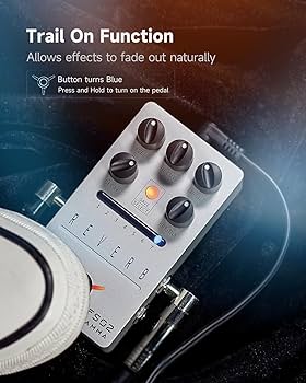 Amazon | FLAMMA FS02 デジタル リバーブ ギター ペダル 7 クラシック