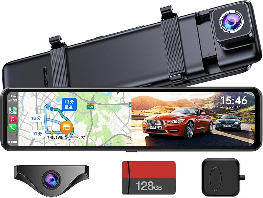 Amazon.co.jp: 【2026年革新・CarPlay&AndroidAuto・128GB SDカード