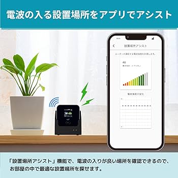 Amazon | 富士ソフト ＋F FS045W eSIM対応4GモバイルWi-Fiルーター