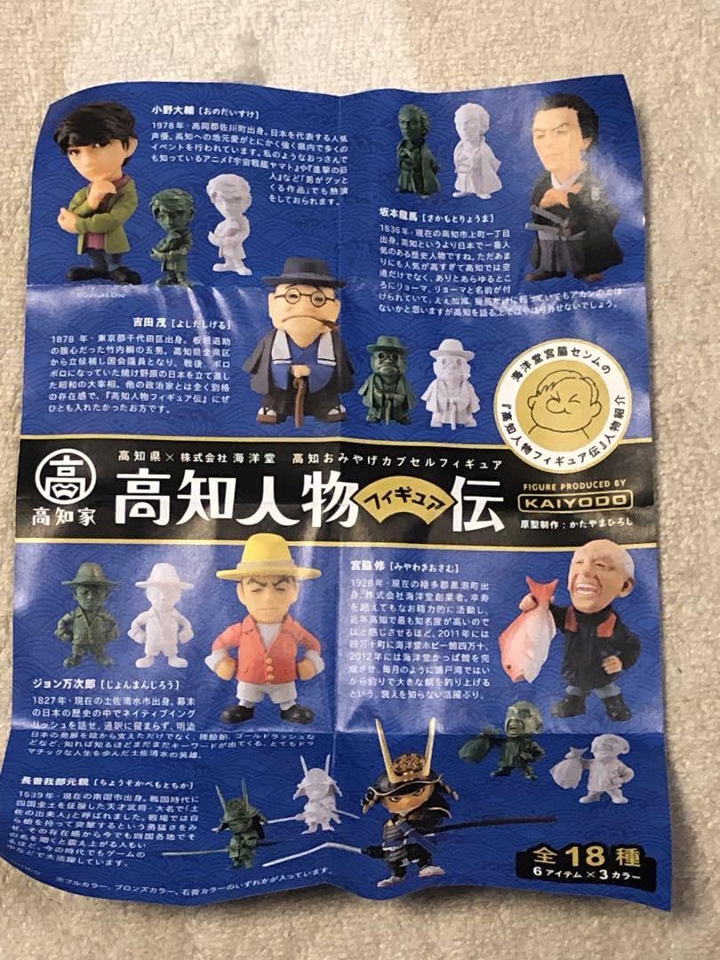 Amazon.co.jp: 高知県限定 カプセルフィギュア 高知×株式会社海洋堂