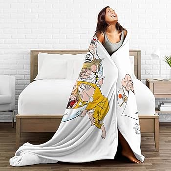 Amazon｜ゲゲゲの鬼太郎 毛布 柔らかい 厚手 毛布 ブランケット