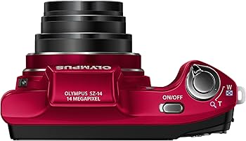 Amazon | OLYMPUS デジタルカメラ SZ-14 1400万画素 光学24倍ズーム 3D