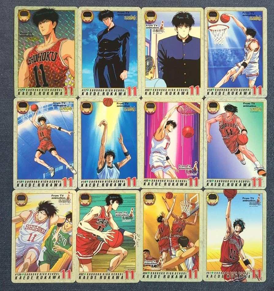 Amazon.co.jp: スラムダンクカード 流川楓 12枚セット カードダス キラ