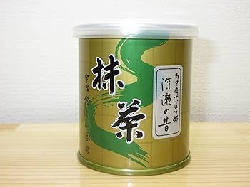 Amazon | 【抹茶 山政小山園】深瀬の昔 30g缶 濃茶 表千家不審庵・即