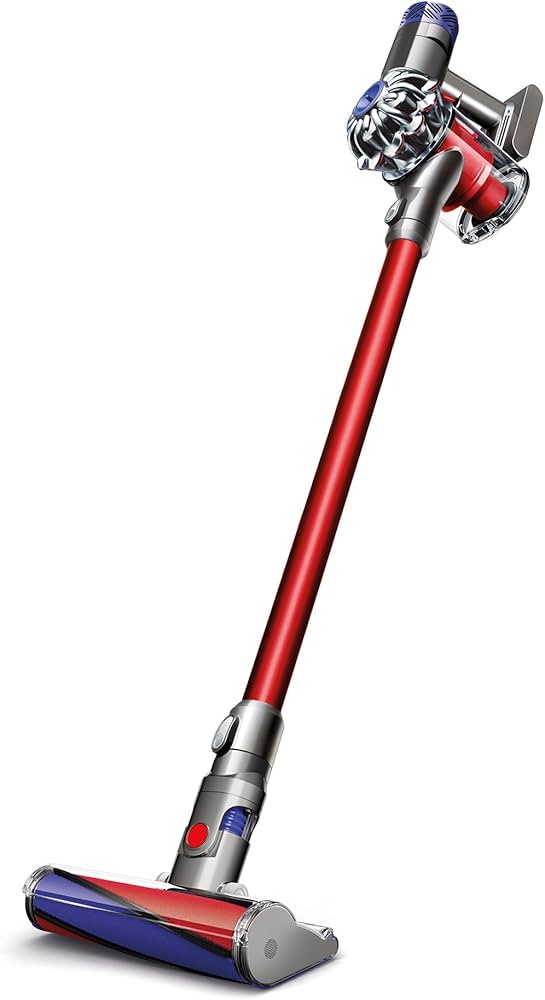 Amazon.com - Dyson V6 Absolute Cordless Stick Vacuum Cleaner, Red