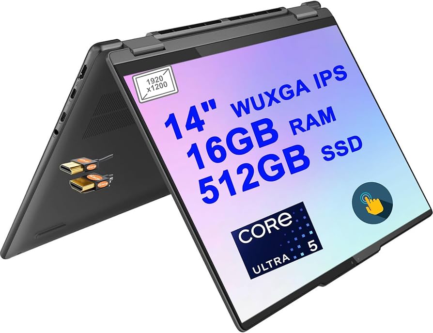 Amazon.com: Lenovo Yoga 7 14 2-in-1 AI PC Laptop 14
