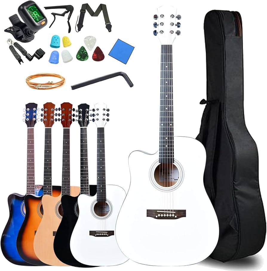 Amazon | Aryari 左利き アコギ 初心者セット 41インチ