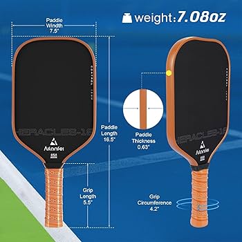 Amazon.co.jp: Ailanfei ピックルボールパドルセット、T700カーボン