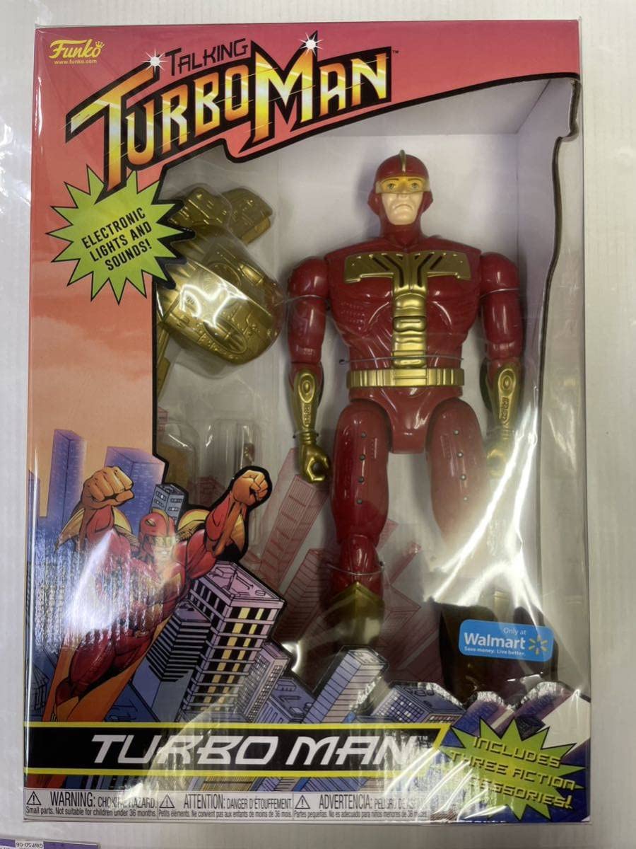 Amazon | 1990年代/当時物オリジナル/ターボマン/トーキングフィギュア