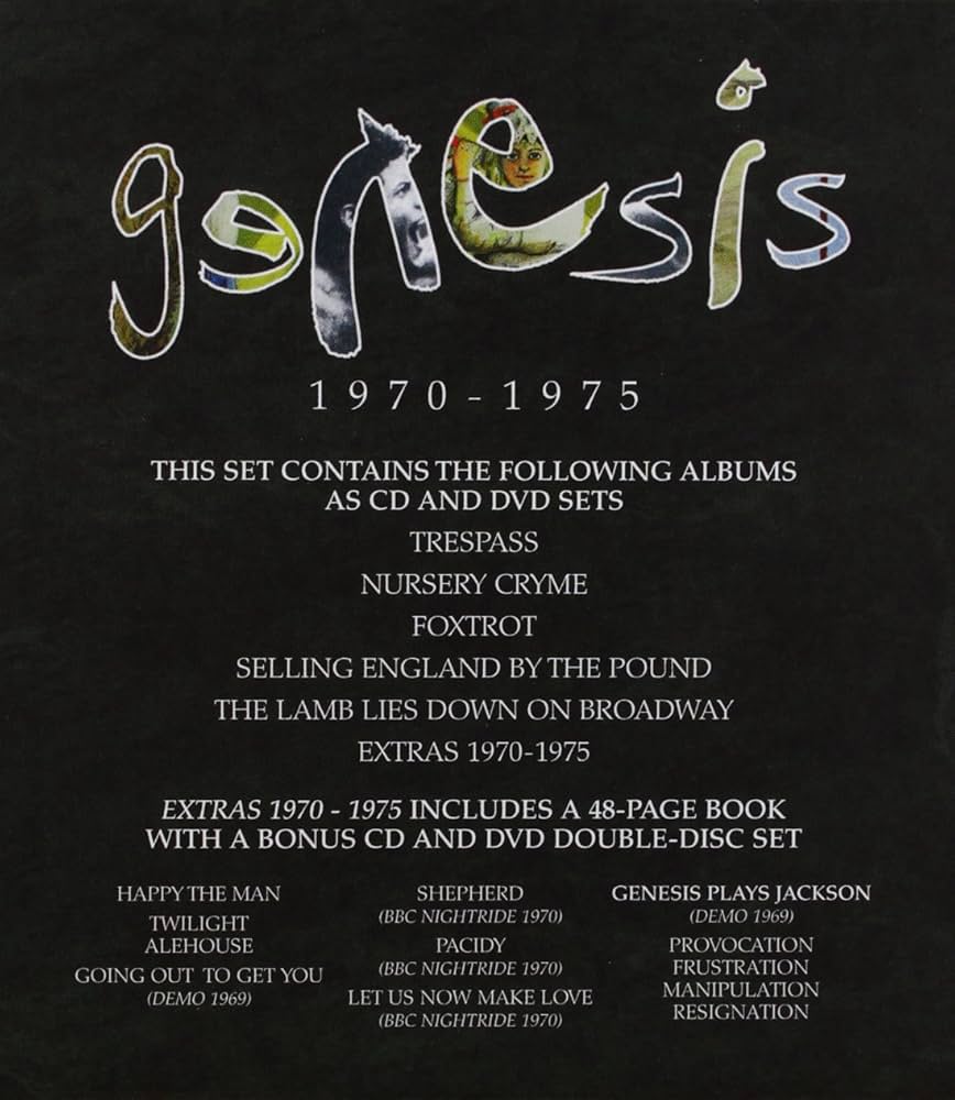 Genesis - Genesis Box Set 3 (1970-1975)[13 Disc Set] - Amazon.com