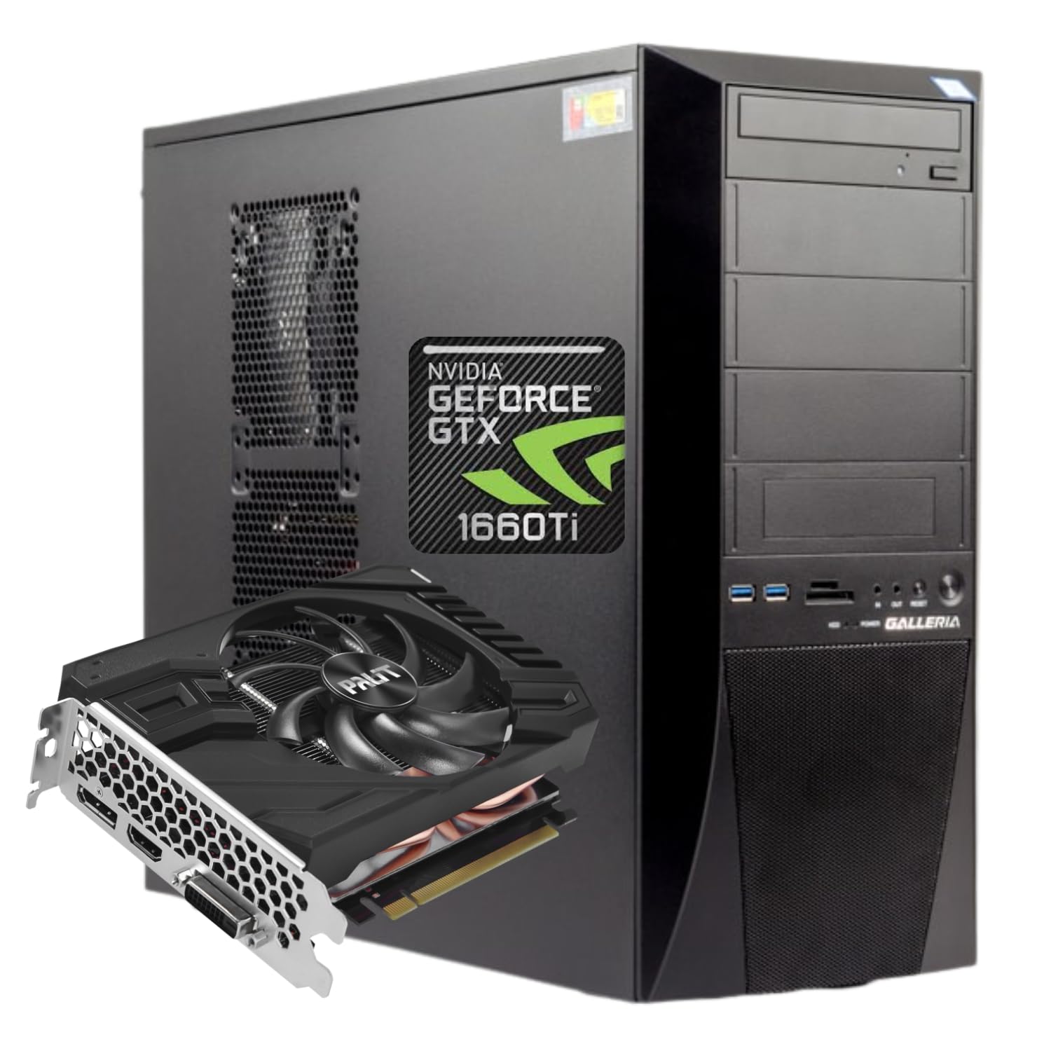 自作ゲーミングPC/Core i7-7700/16G/GTX1660Super 自作ゲーミングPC i7