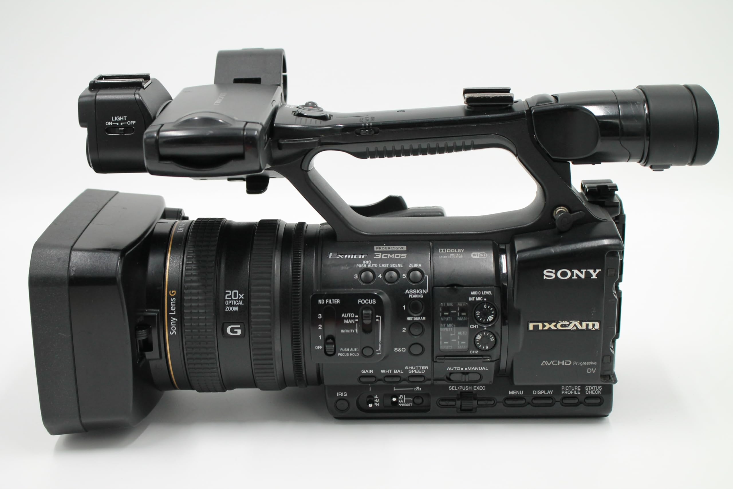 Amazon.co.jp: SONY ビデオカメラ NXCAMカムコーダー HXR-NX3 1/3型