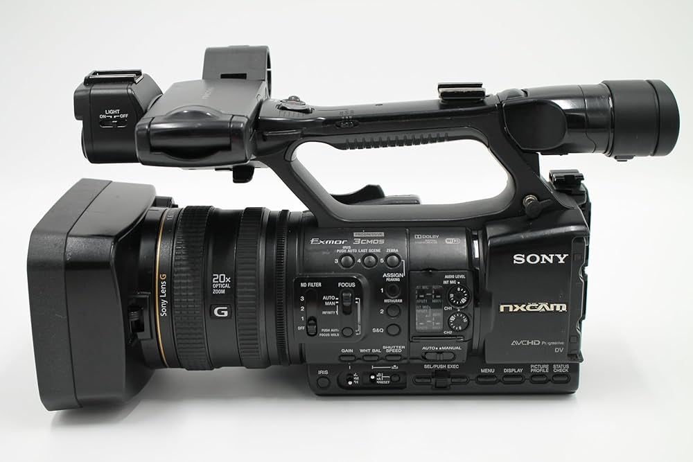 Amazon.co.jp: SONY ビデオカメラ NXCAMカムコーダー HXR-NX3 1/3型