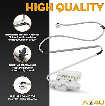 Amazon.com: Washer Door Lid Lock Latch Switch Replace For