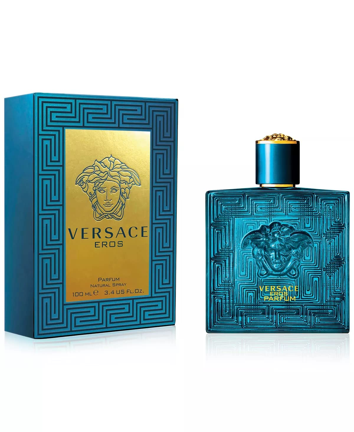 Amazon.com : Versace Eros for Men 3.4 oz Parfum Spray : Beauty