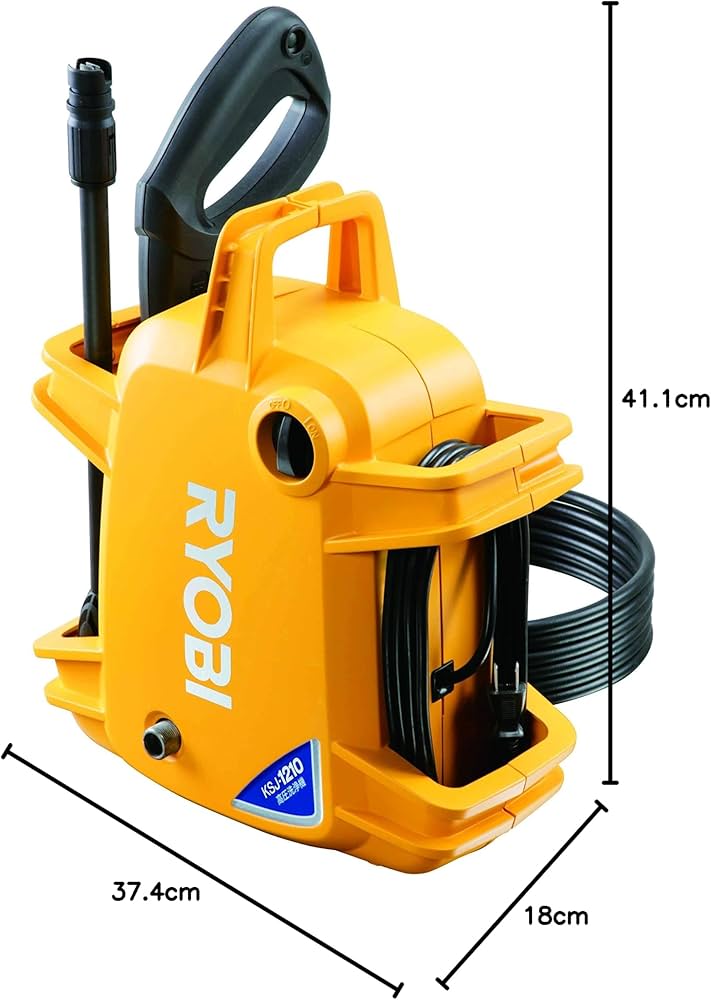 リョービ 高圧洗浄機KSJ-1620 電源コード式 静音モード搭載 Amazon.co