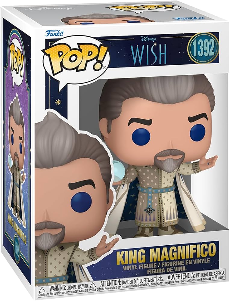 Amazon.com: Funko POP! Vinyl: Disney Wish - King Magnifico