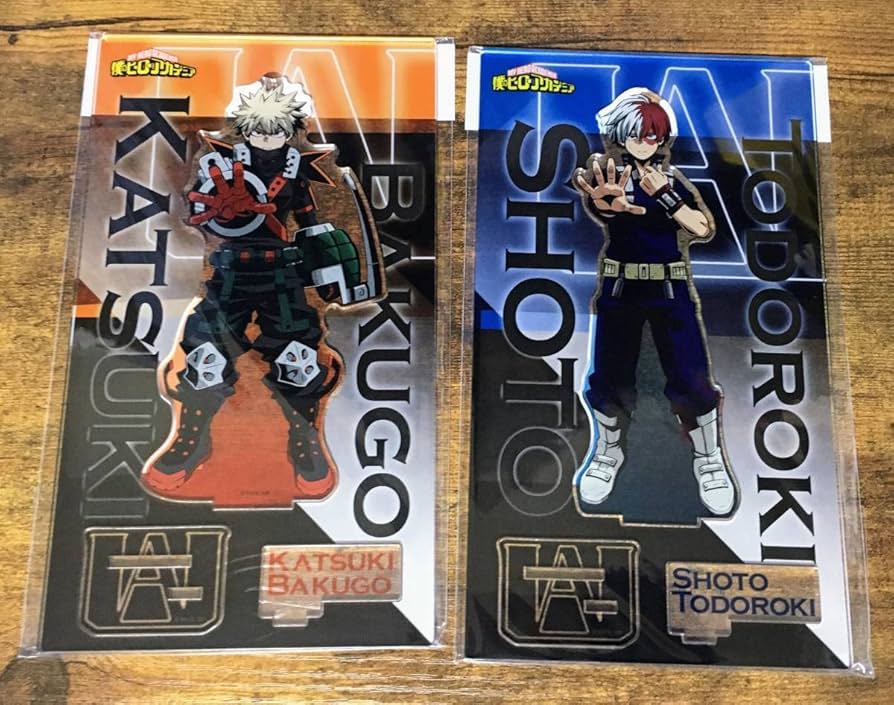 Amazon.co.jp: 爆豪勝己 轟焦凍 アクスタ ヒーロープラザ 限定 その手