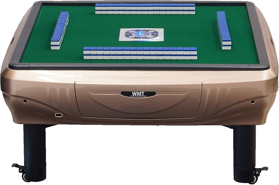 Amazon.co.jp: WMT 全自動麻雀卓 P28 静音タイプ 座卓式 ゴールド