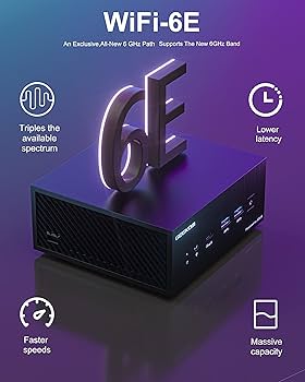 Amazon.co.jp: GEEKOM Mini PC AS6、AMD Ryzen 7 6800H (8C/16T、最大