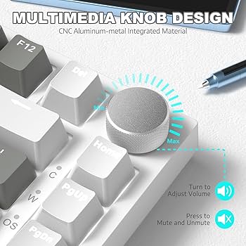 Amazon.com: ATTACK SHARK X Ajazz AK820 Hot Swappable Mechanical