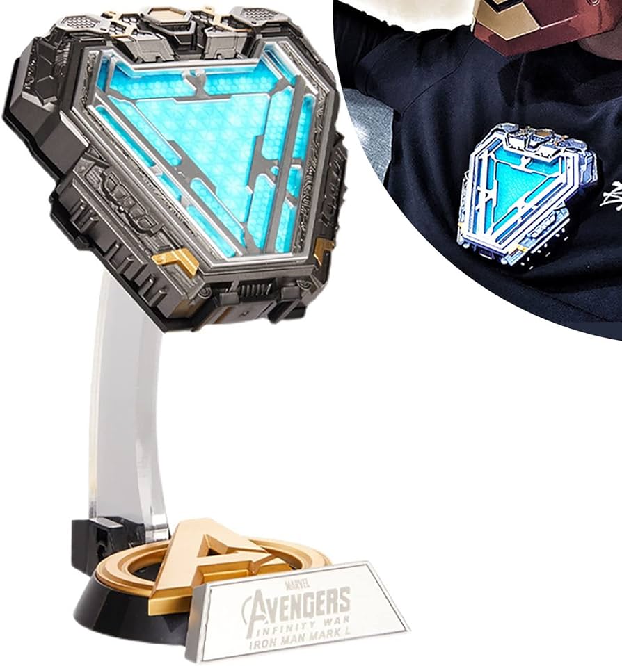 Amazon.co.jp: 1：1 MK50 アイアンマンアークリアクター、Led Luminous