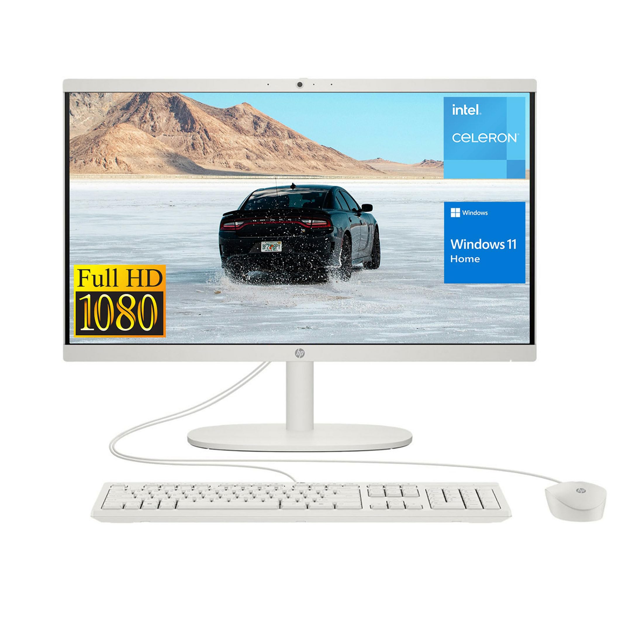 Amazon.com: HP 2022 All-in-One Desktop, 21.5