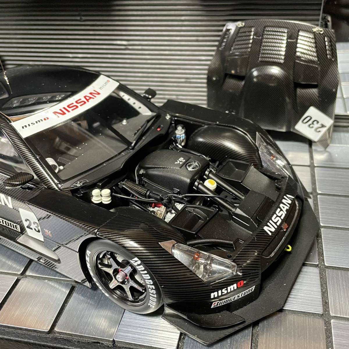Amazon | 未展示品 オートアート 1/18 ニッサン GT-R テストカー ＃230