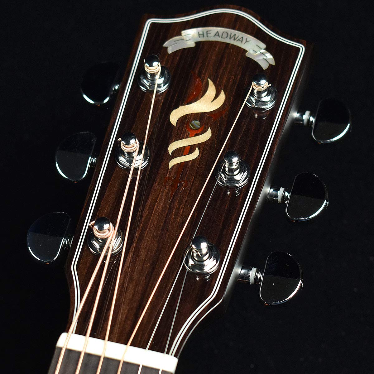 Amazon | Headway HJ-OSAMURAISAN II アコースティックギター初心者12