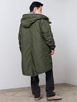 Amazon | [ビームス] コート 中綿 M-65タイプ モッズコート メンズ