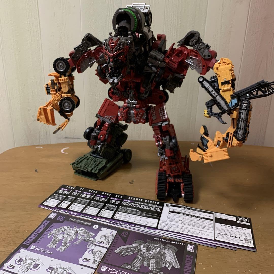 Amazon.co.jp: トランスフォーマームービーSS デバステーター8体セット