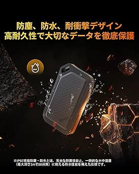 Amazon | Biwin Amber 外付けSSD 1TB PR2000 USB3.2 Gen2x2 最大読出