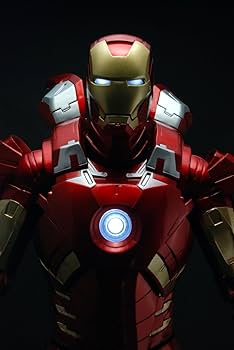 Amazon.com: NECA Avengers Iron Man 18 Action Figure, Scale 1:4