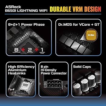 Amazon.com: ASRock B650I Lightning WiFi AMD AM5 Mini-ITX