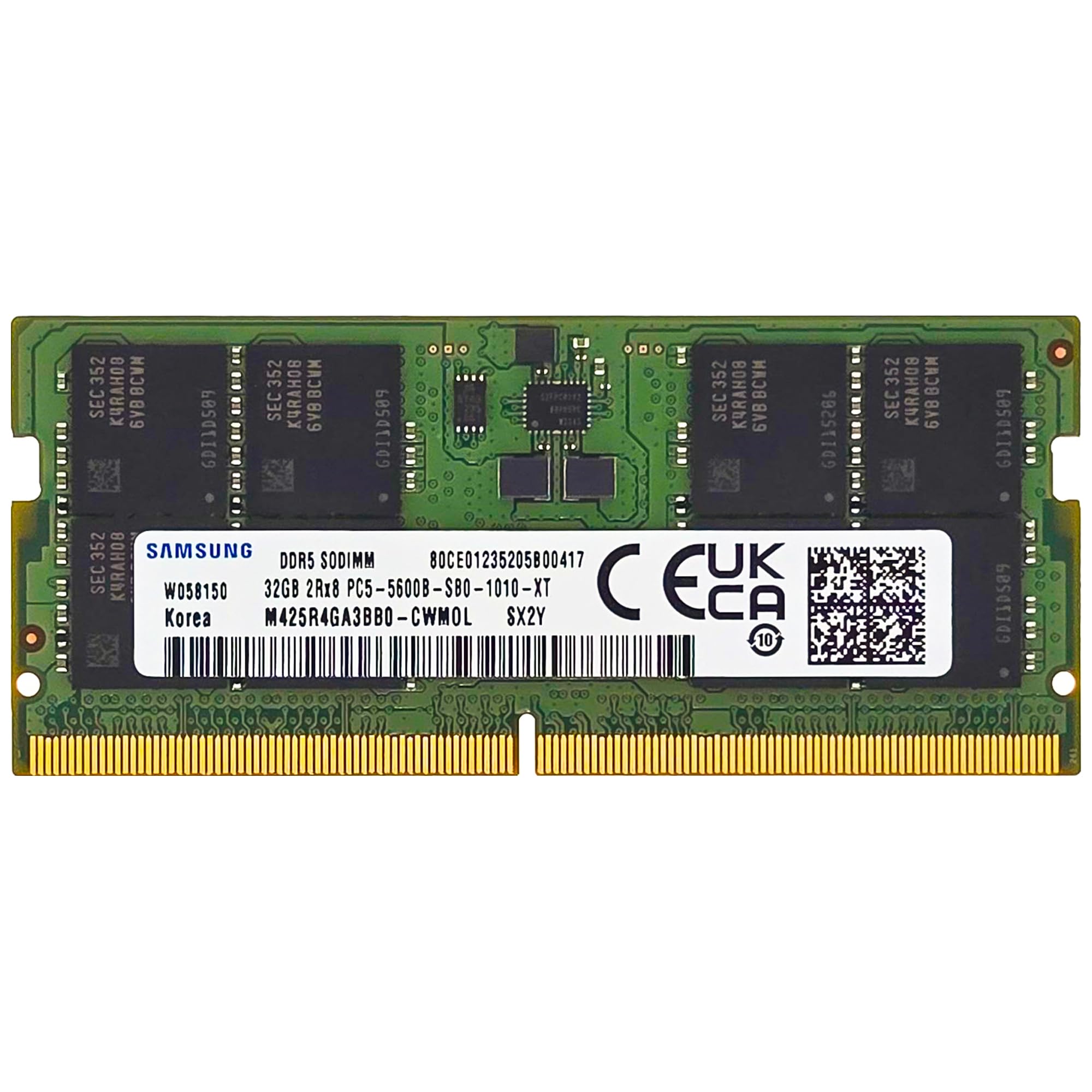 Amazon.co.jp: Samsung 32GB DDR5 5600MHz PC5-44800 CL46 SODIMM 2Rx8