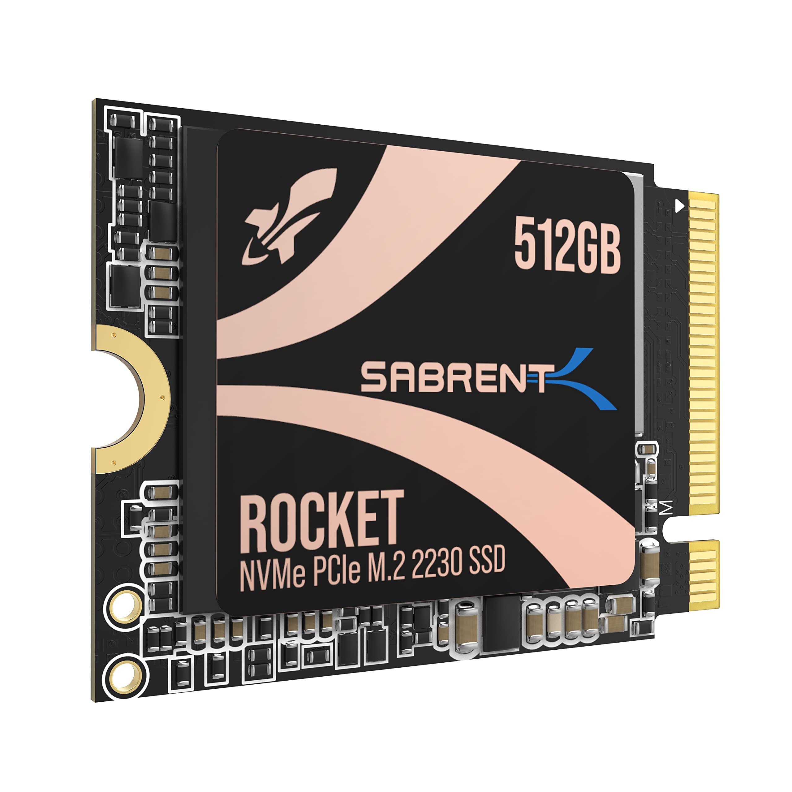 SABRENT 2230 M.2 NVMe Gen 4 512GB SSD 5000MB/s Read PCIe 4.0 X4
